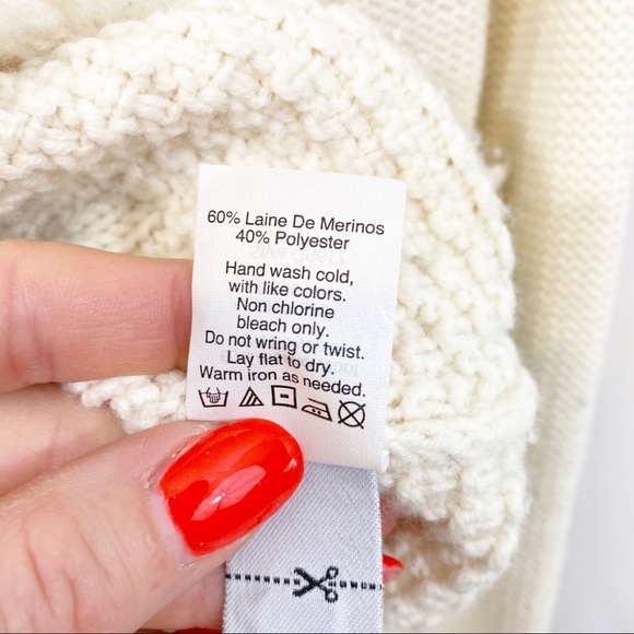 Madewell Stitchmix Wool Chunky Knit Sweater - Picture 10 of 10